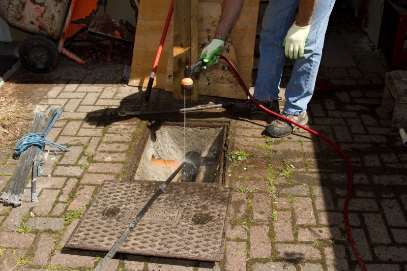 Drain repair work in Hackney